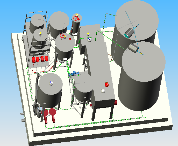 Garage Opstelling Schematisch