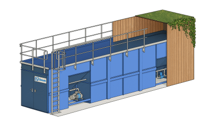 Container Desah Begroeid